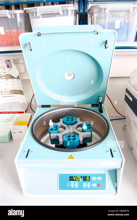 scientific equipment to spin samples